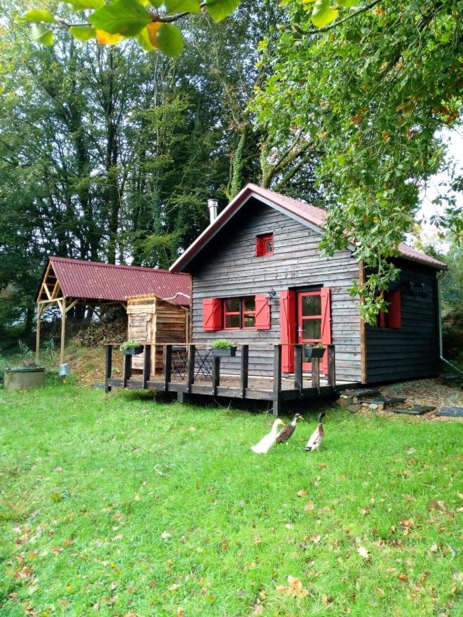 Chalet Cosy En Lisiere De Foret Paule Exteriér fotografie
